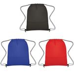 JH3374B Non-Woven Wave Design Drawstring Bag